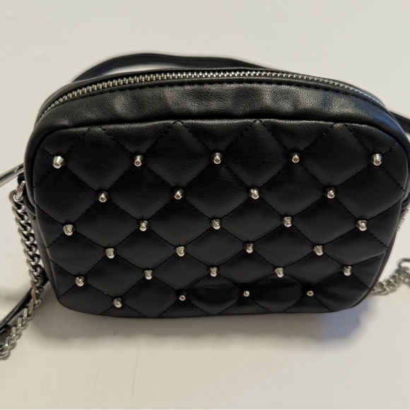 REBECCA MINKOFF Diamond Quilt Studded shoulder purse - Picture 6 of 10